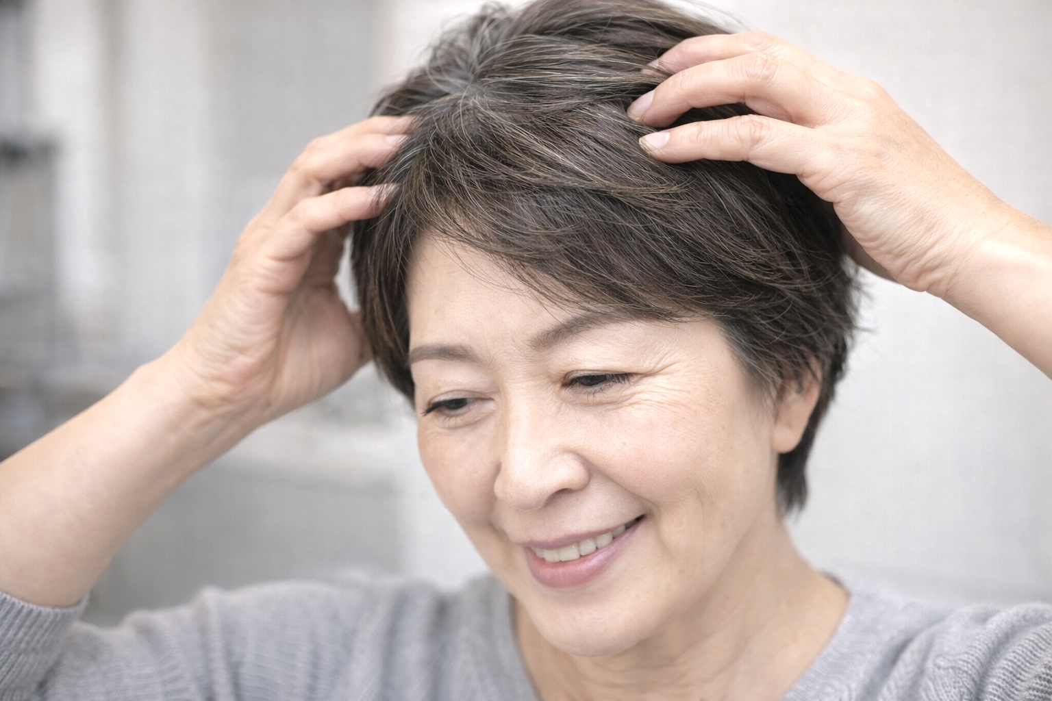 白髪ケアの重要性